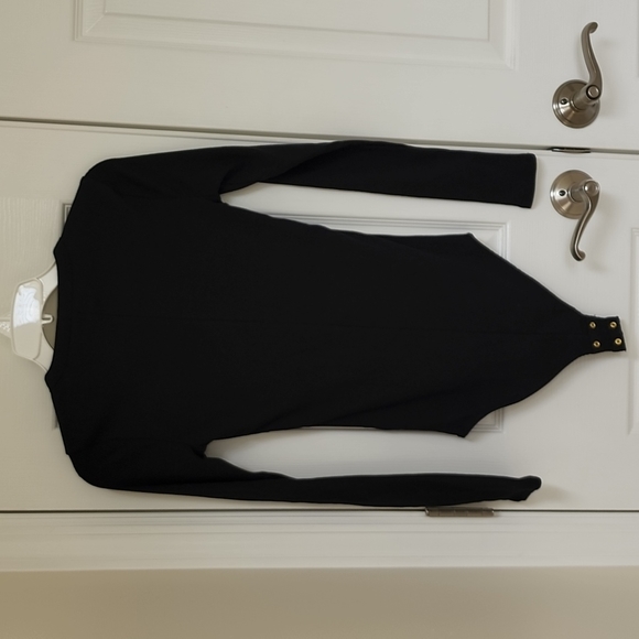 JCrew black long sleeve bodysuit - Picture 5 of 6